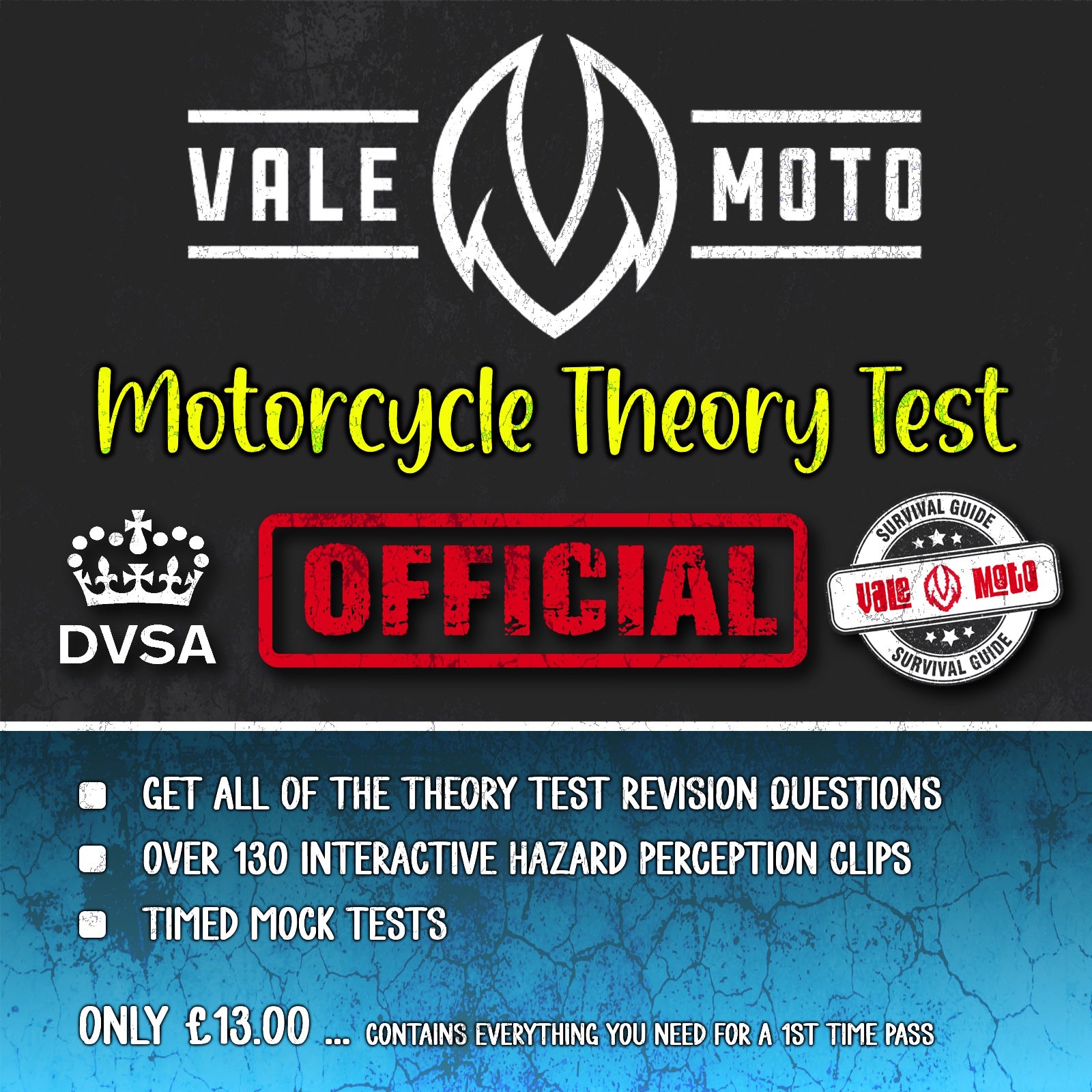 Official DVSA theory pack – Vale Moto Training