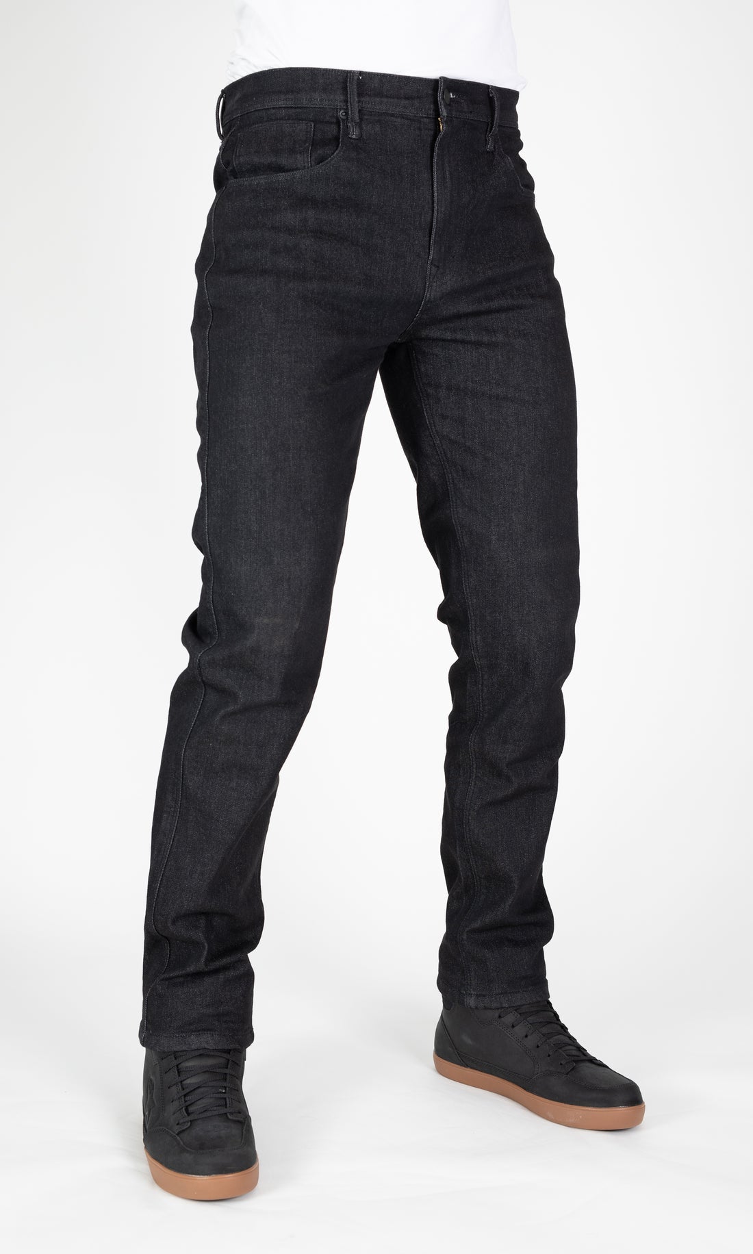 MotoJean Black Straight
