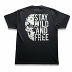 'Stay Wild & Free' T shirt